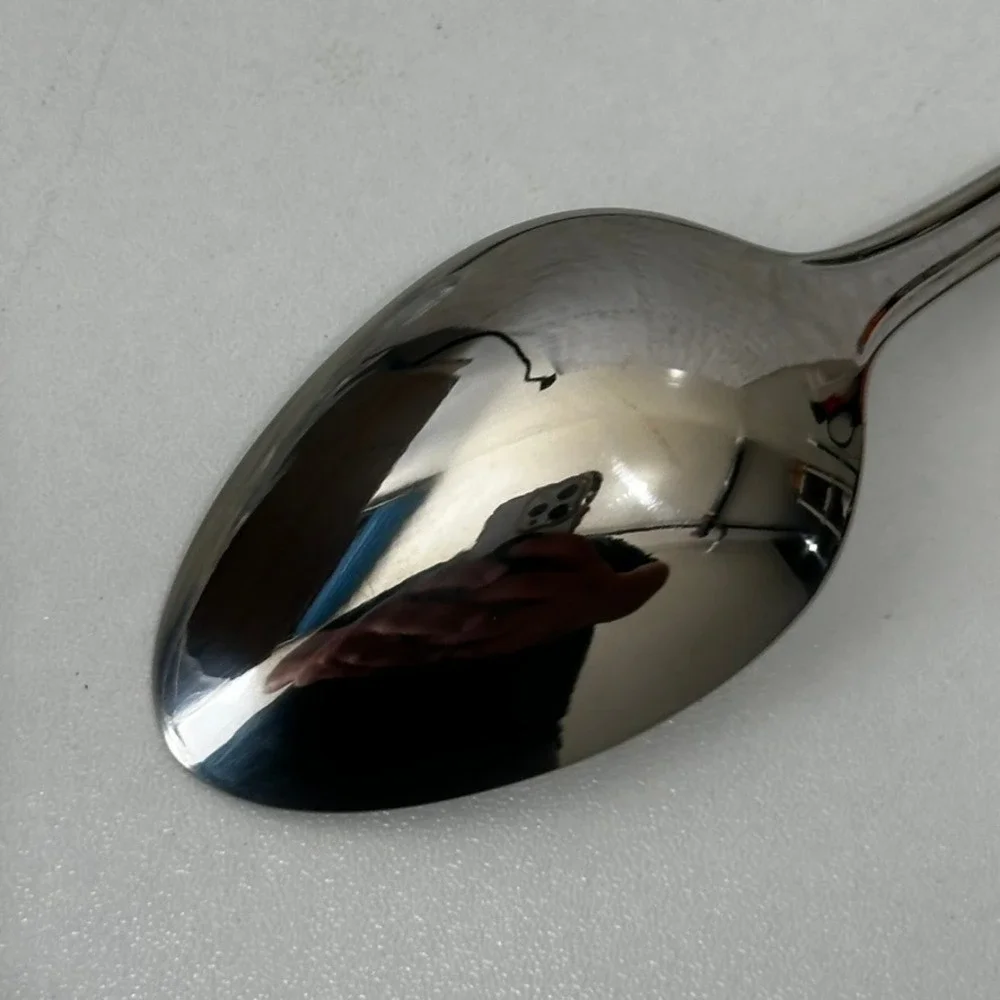 Tablekraft Soda Spoons Set of 8 - 18/10 Stainless Steel Long Handle 7
